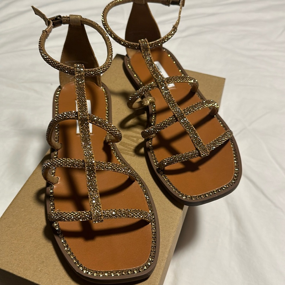 Rhinestone sandals
